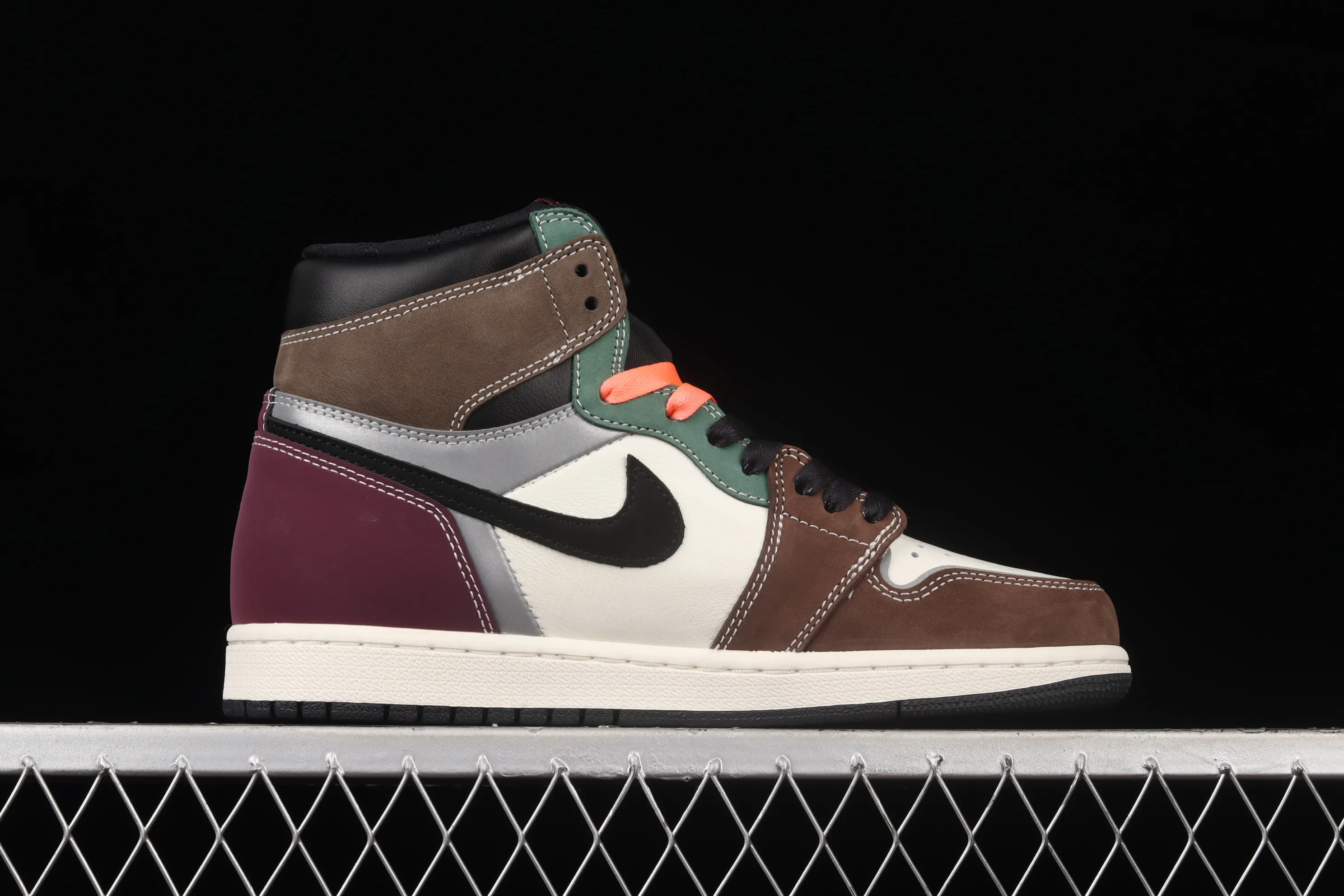 All categories Air Jordan Jordan series basketball shoes Air Jordan 1 High pure original version Air Jordan 1 High OG "Hand Crafted" AJ1 Joe 1 color stitching DH3097-001